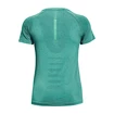 Dames T-shirt Under Armour  Seamless Run SS-GRN