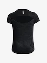 Dames T-shirt Under Armour  Streaker Jacquard Tee-BLK