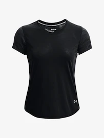 Dames T-shirt Under Armour Streaker Jacquard Tee-BLK