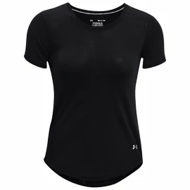 Dames T-shirt Under Armour Streaker SS Black