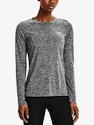 Dames T-shirt Under Armour  Tech LS Crew Twist-BLK XS