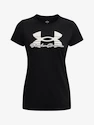 Dames T-shirt Under Armour  Tech Solid Script SSC-BLK