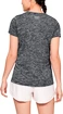 Dames T-shirt Under Armour  Tech SSC - Twist-BLK