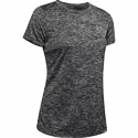 Dames T-shirt Under Armour  Tech SSC - Twist-BLK