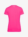 Dames T-shirt Under Armour  Tech SSV - Solid-PNK