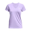 Dames T-shirt Under Armour  Tech SSV - Solid-PPL XS