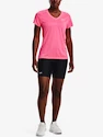 Dames T-shirt Under Armour  Tech SSV - Twist-PNK