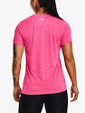 Dames T-shirt Under Armour  Tech Twist LC Crest SSV-PNK