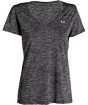 Dames T-shirt Under Armour  Tech V-Neck-GRY