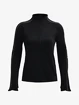 Dames T-shirt Under Armour  Train CW 1/2 Zip-BLK