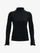 Dames T-shirt Under Armour  Train CW 1/2 Zip-BLK