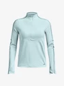 Dames T-shirt Under Armour  Train CW 1/2 Zip-BLU