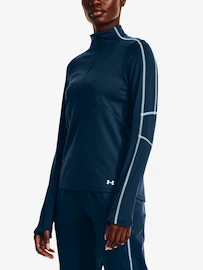 Dames T-shirt Under Armour Train CW 1/2 Zip-BLU