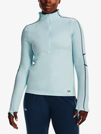 Dames T-shirt Under Armour Train CW 1/2 Zip-BLU