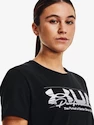 Dames T-shirt Under Armour  VINTAGE PERFORMANCE SS-BLK