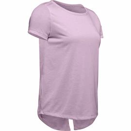 Dames T-shirt Under Armour Whisperlight Ss -PNK