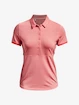 Dames T-shirt Under Armour  Zinger Point SS Polo-PNK