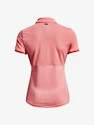 Dames T-shirt Under Armour  Zinger Point SS Polo-PNK