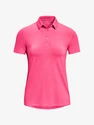 Dames T-shirt Under Armour  Zinger Short Sleeve Polo-PNK