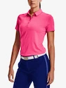 Dames T-shirt Under Armour  Zinger Short Sleeve Polo-PNK