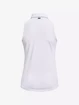 Dames T-shirt Under Armour  Zinger Sleeveless Polo White