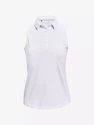 Dames T-shirt Under Armour  Zinger Sleeveless Polo White