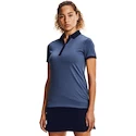 Dames T-shirt Under Armour  Zinger SS Novelty Polo Mineral Blue