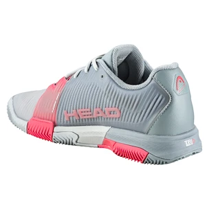 Dames tennisschoenen Head Revolt Pro 4.0 Clay Grey/Coral