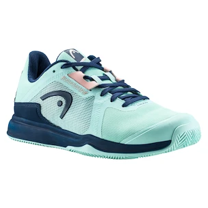 Dames tennisschoenen Head Sprint Team 3.5 Clay Aqua/Dark Blue