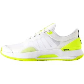 Dames tennisschoenen Wilson Intrigue TOUR White/Safety Yellow