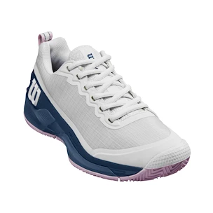 Dames tennisschoenen Wilson Rush Pro 4.5 Clay W White/Ensign Blue