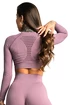 Dames top Gym Glamour  Crop-Top wild rose