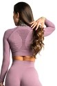 Dames top Gym Glamour  Crop-Top wild rose