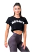 Dames top Nebbia  Fit & Sporty crop top black