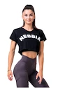 Dames top Nebbia  Fit & Sporty crop top black L