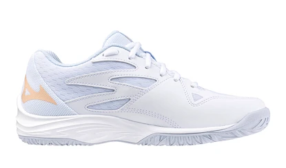 Dames zaalschoenen Mizuno  THUNDER BLADE Z White/Navy Peony/Peach Parfait