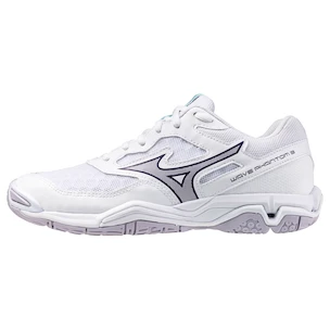 Dames zaalschoenen Mizuno  Wave PHANTOM 3 W White/Violet Indigo