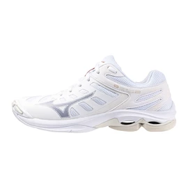 Dames zaalschoenen Mizuno Wave Voltage 2 White/Aleutian/Cloud Pink