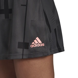 Damesrok adidas  Club Graphic Tennis Skirt Grey M