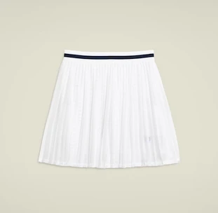 Damesrok Wilson  W Team Pleated Skirt Bright White