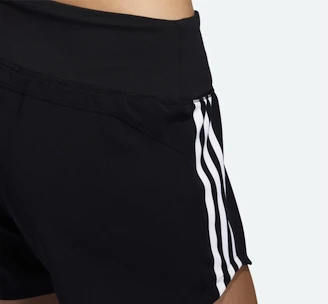 Damesshort adidas Badge of Sports 3S WVN gym short Black L