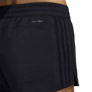 Damesshort adidas  Pacer 3-Stripes Woven Heather Shorts Black L