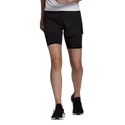 Damesshort adidas  Run Fast 2in1 Shorts Black XS