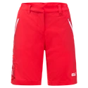 Damesshort Jack Wolfskin  Overland Shorts Tulip Red