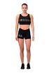 Damesshort Nebbia Intense Gold Print 828 black