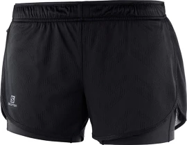 Damesshort Salomon  Agile 2in1 Black