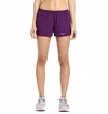 Damesshort Saucony  Rush 3" Woven Purple