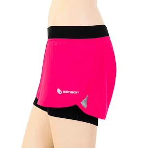 Damesshort Sensor  Trail Black/Pink