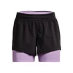 Damesshort Under Armour  Iso-Chill Run 2N1 Short-GRY