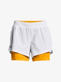 Damesshort Under Armour Iso-Chill Run 2N1 Short-WHT